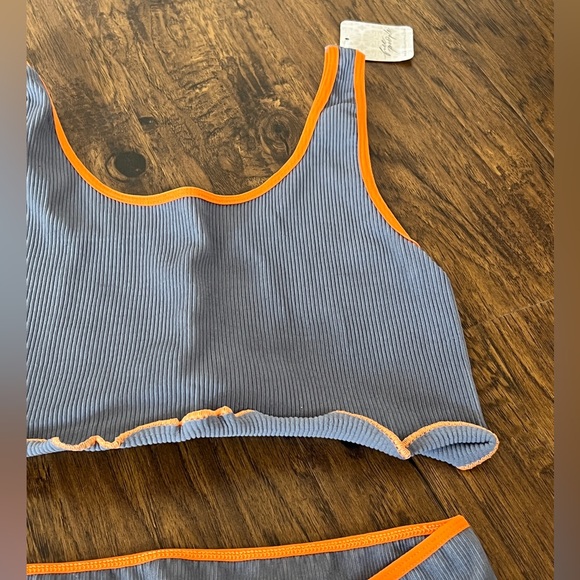 Free People athletic matching set sz M/L - Picture 3 of 5